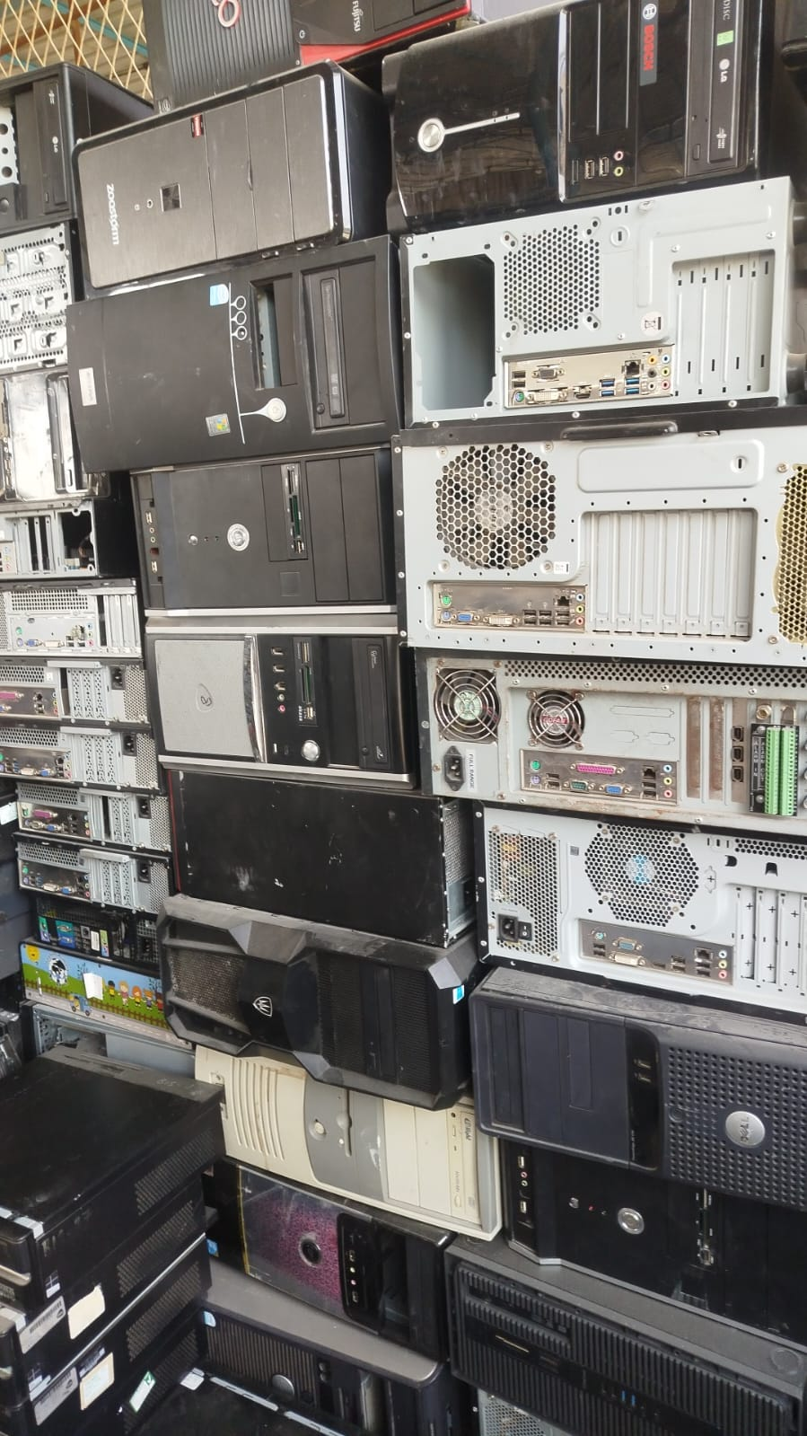 Computer systems removed from office